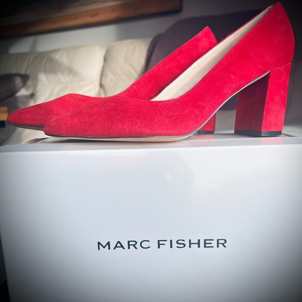 Marc Fisher Suede Pumps